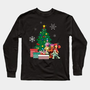 Fraggle Rock Around The Christmas Tree Long Sleeve T-Shirt